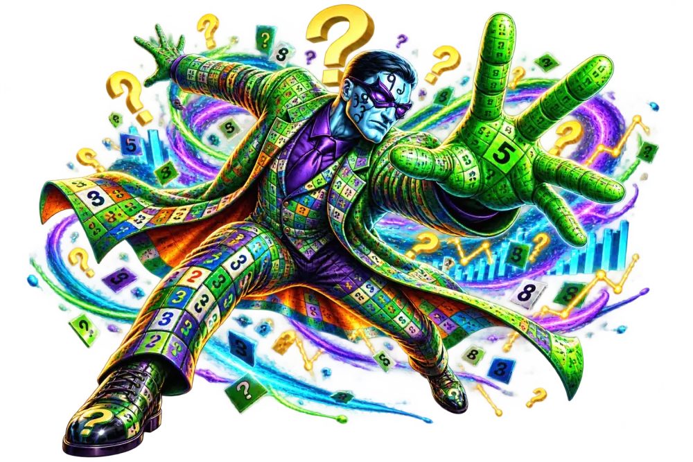 Excelsior, the green spreadsheet sorcerer villain